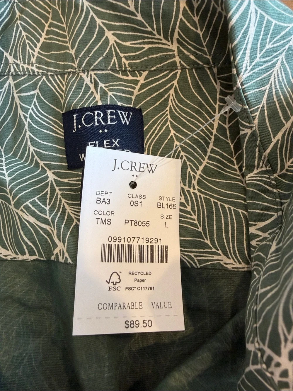 J. Crew short sleeve